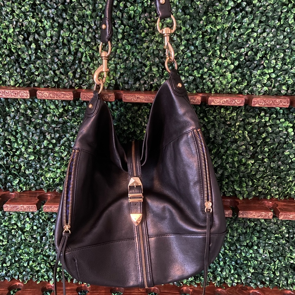 Rebecca Minkoff black hobo bag